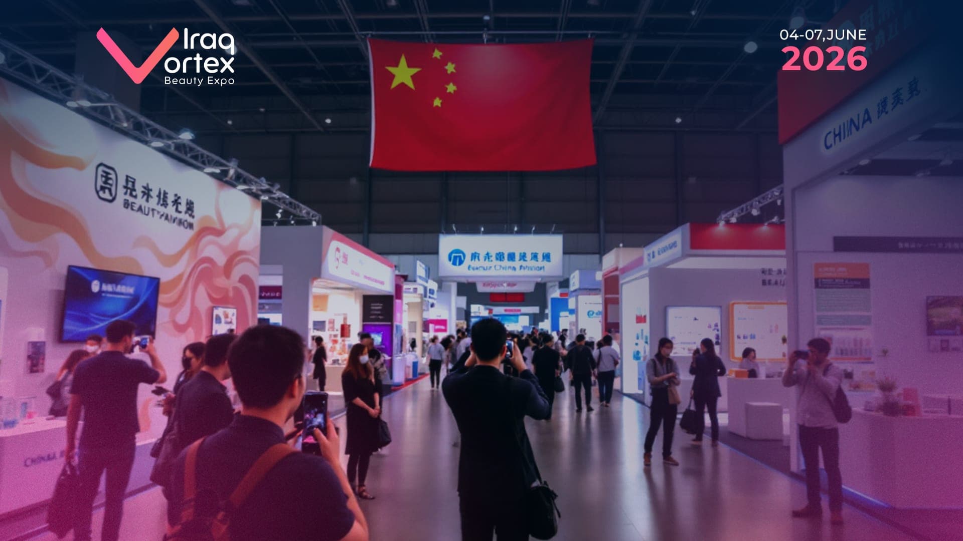 The Strategic Importance of Chinese Exhibitors at Iraq Vortex Beauty Expo 2026
